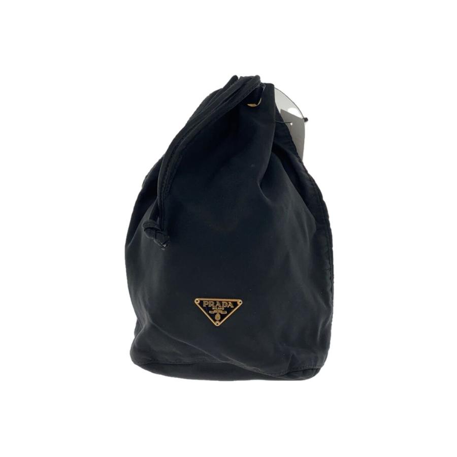 PRADA◇ポーチ/ナイロン/BLK/無地/1NA369 : セカンドストリート PRADA◇ポーチ/ナイロン/BLK/無地/1NA369 : セカンドストリート