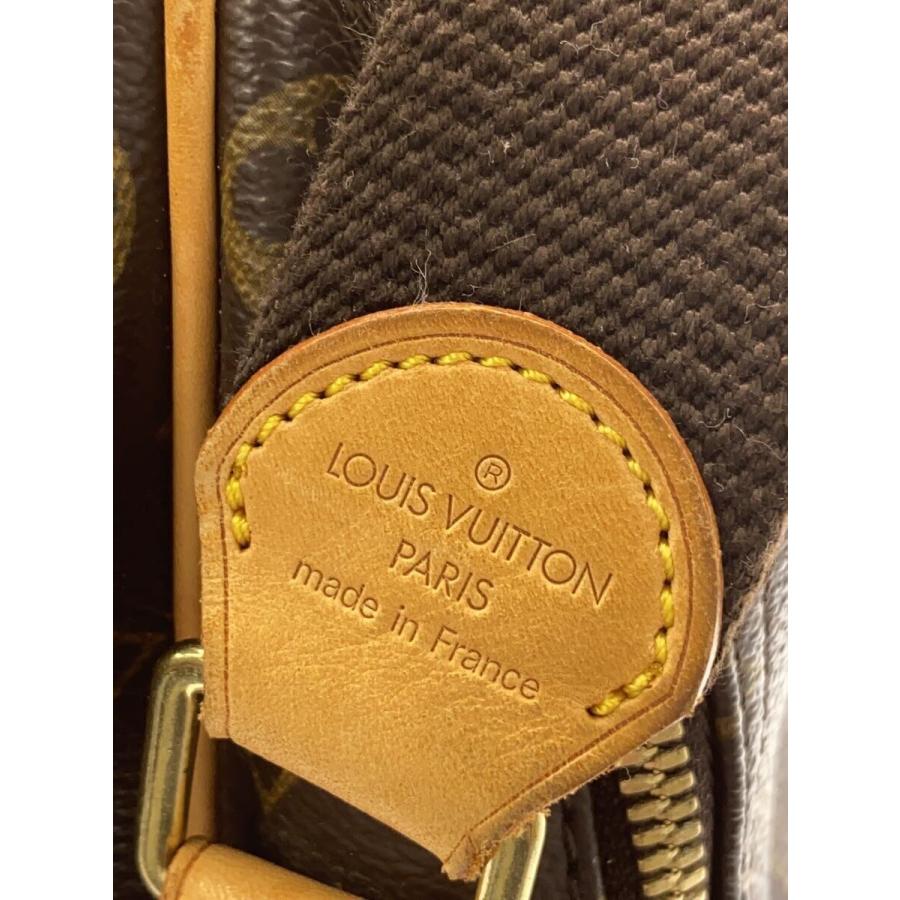 LOUIS VUITTON◇リポーターGM_モノグラム・キャンバス/PVC/ブラウン