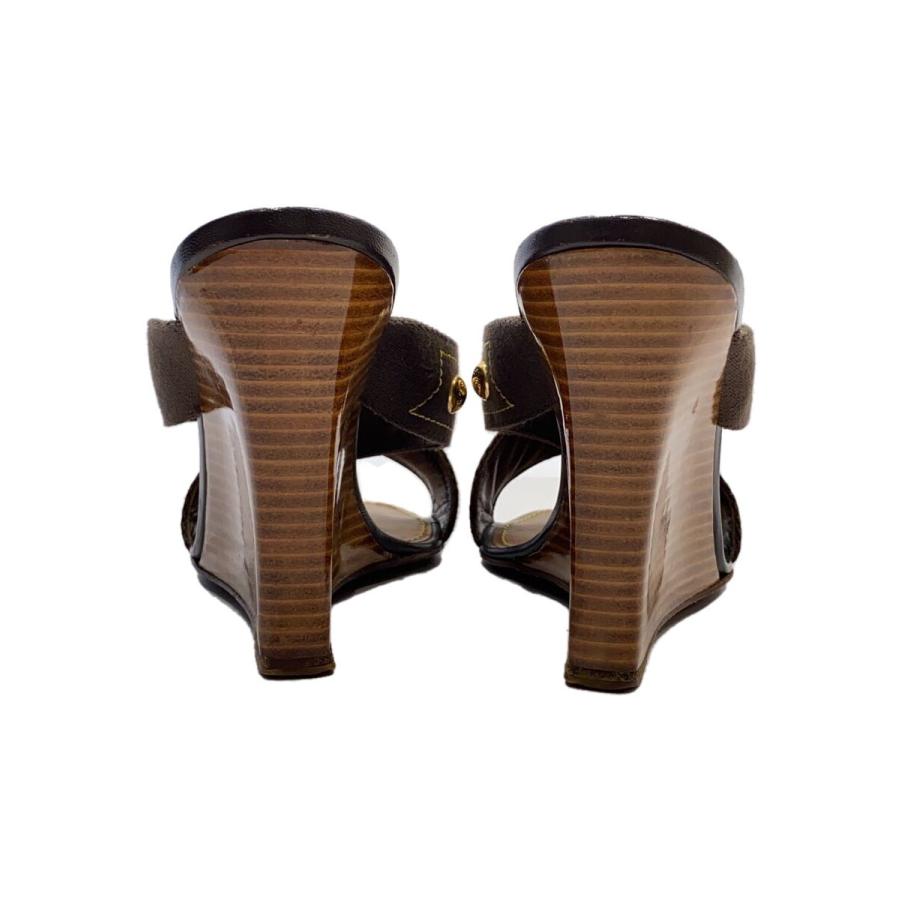 LOUIS VUITTON◇サンダル/38/BRW/T18710 : セカンドストリートYahoo!店