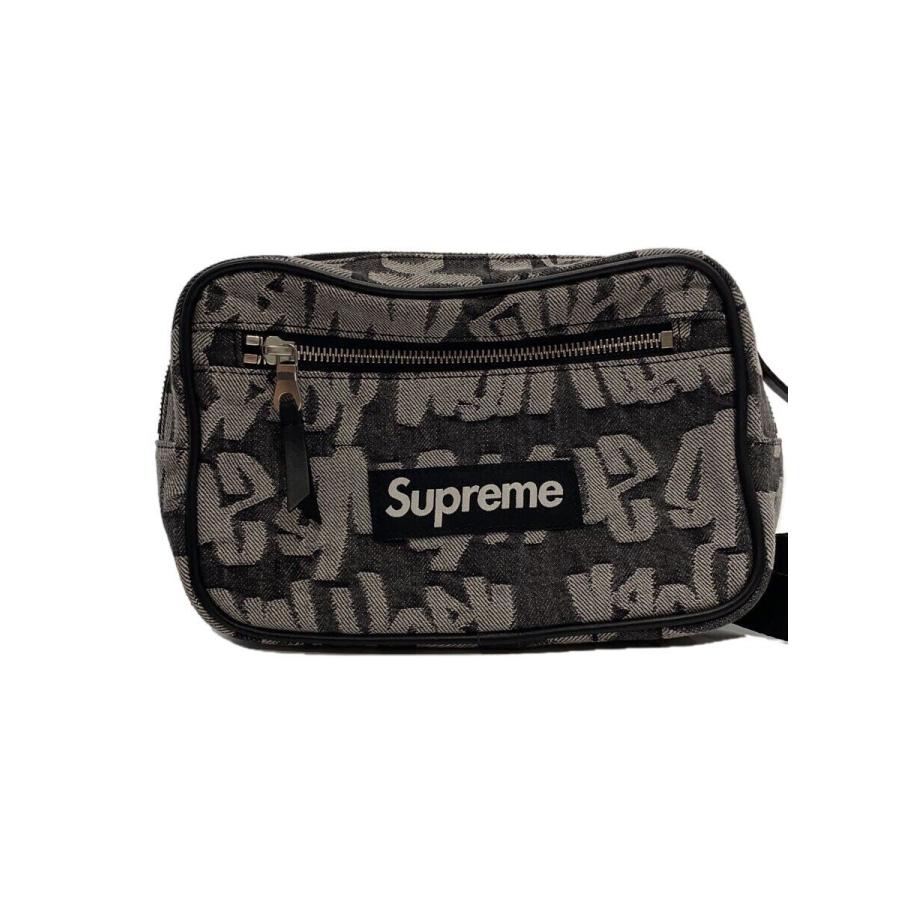 Supreme◇ウエストバッグ/コットン/GRY : セカンドストリートYahoo!店
