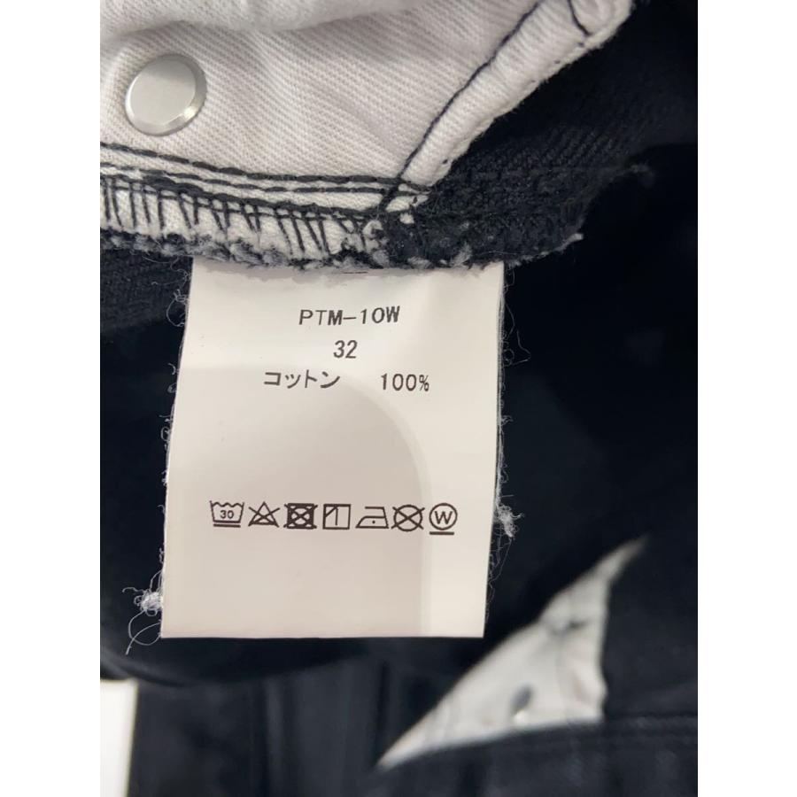 CIOTA◇スビンコットンストレートデニム/ボトム/32/デニム/BLK/PTM-10W