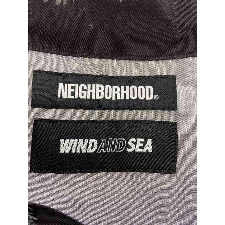 NEIGHBORHOOD◇アロハシャツ/L/レーヨン/BLK/221FRWSN-SHM02S
