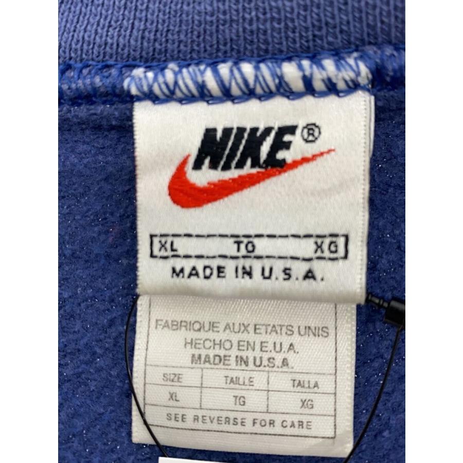 NIKE◇スウェット/コットン/BLE/90s/白タグ nike スウェット 90s