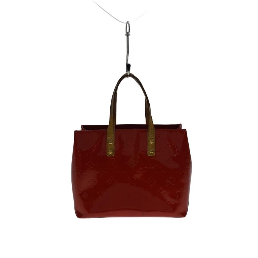 LOUIS VUITTON◇リードPM_モノグラム・ヴェルニ/エナメル/RED/総柄