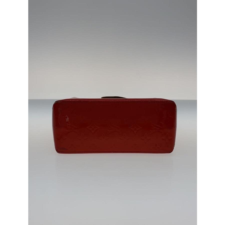 LOUIS VUITTON◇リードPM_モノグラム・ヴェルニ/エナメル/RED/総柄