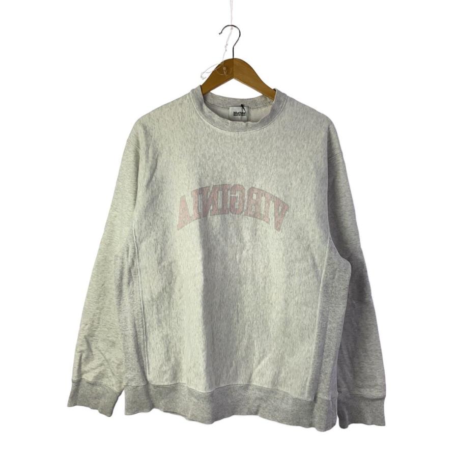 blurhmsROOTSTOCK◇スウェット/4/コットン/GRY/BHS-RKAW19011P 