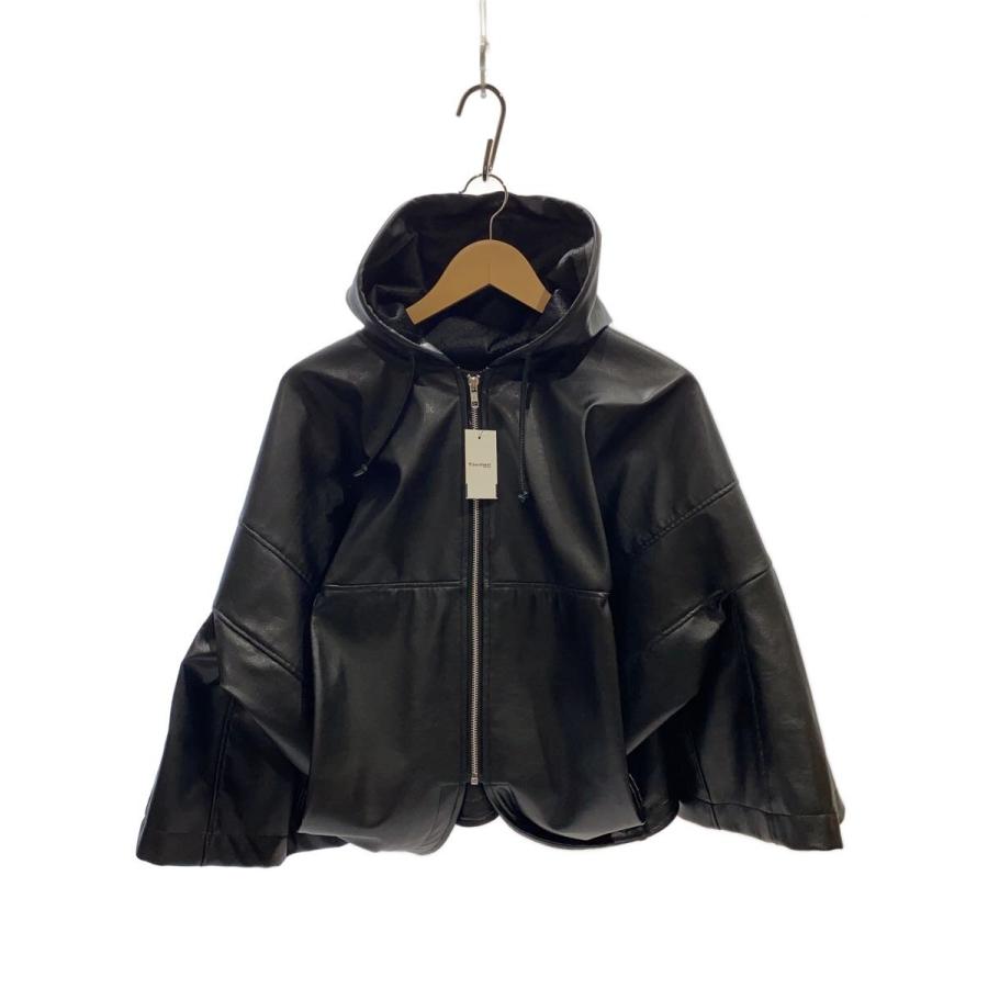 JUNYA WATANABE COMME des GARCONS◇ジャケット/S/フェイクレザー/BLK