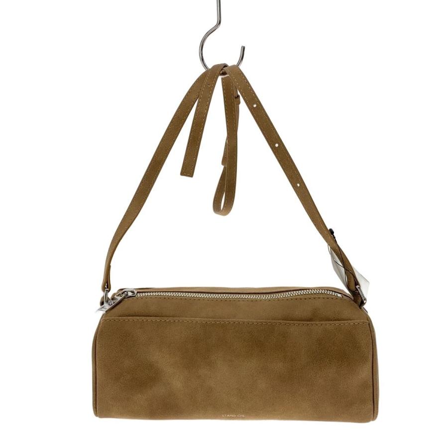 STAND OIL ベージュ スエード風 ショルダーバッグ STAND OIL◇ショルダーバッグ/スウェード/BEG/無地 : セカンド