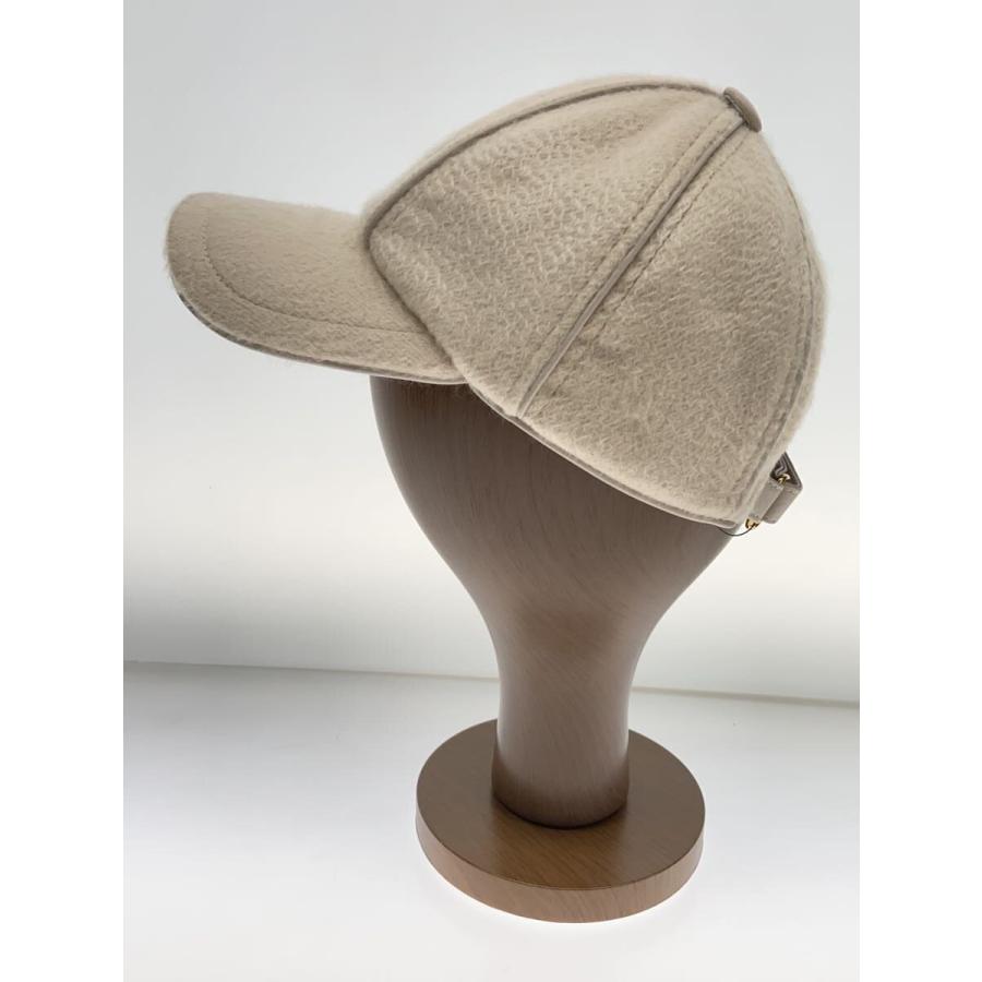 MAX MARA◇キャップ/58/ウール/CRM/レディース/23457601376