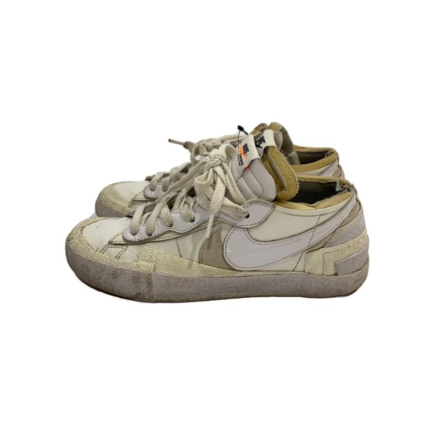 NIKE◇X SACAI BLAZER LOW_X サカイ ブレーザー ロー/26.5cm/WHT