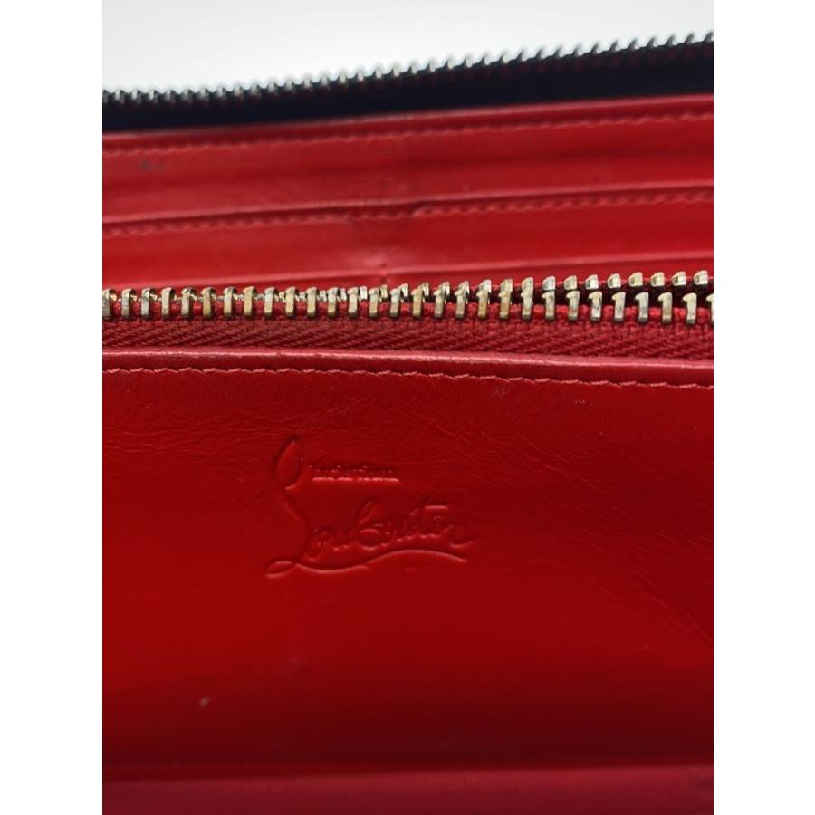 Christian Louboutin◇長財布/--/BLK/メンズ ほぼ未使用 クリスチャン 
