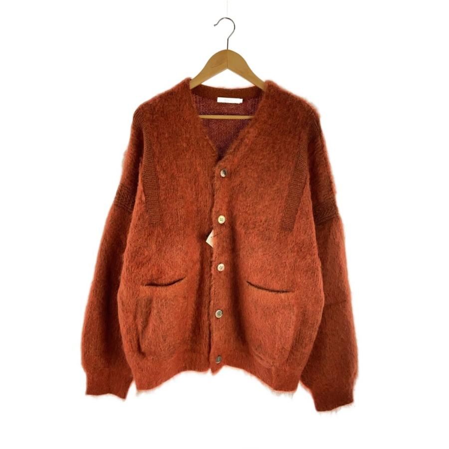NOWOS / ノーウォス | Mohair Cardigan モヘア カーディガン | F | ブラウン | レディース nowos/MOHAIR GOWN(BROWN)