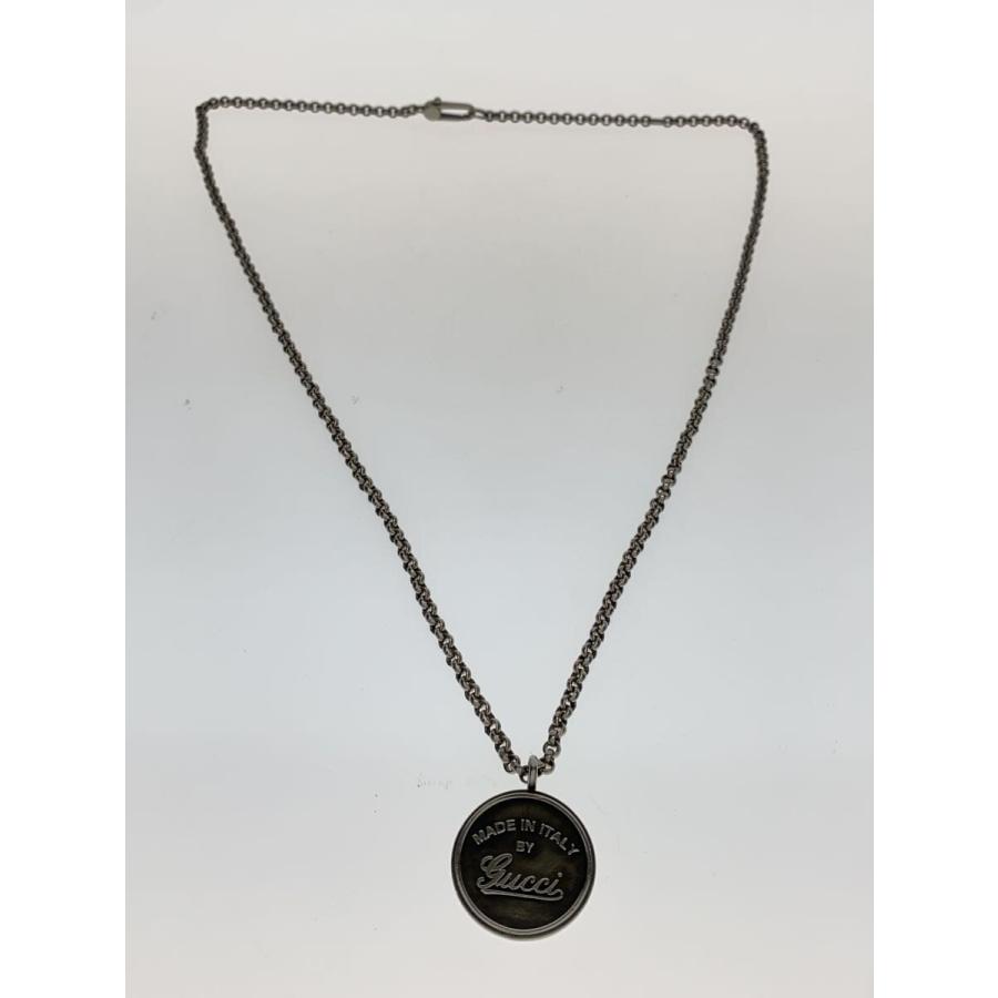 【美品】GUCCI  ネックレス 男女兼用　SV925 細美武士 GUCCI◇細美武士/コイン/ネックレス/SV925/SLV/メンズ : セカンド