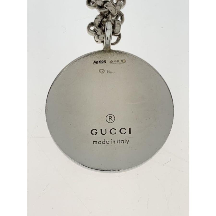 GUCCI◇細美武士/コイン/ネックレス/SV925/SLV/メンズ : セカンド
