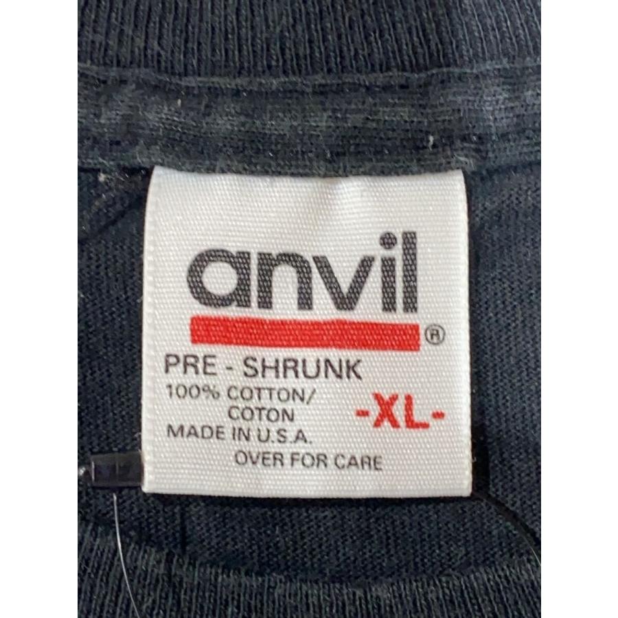 ANVIL◇90s/97年製/USA製/Rolling Stones/ツアー/Tシャツ/XL/コットン/BLK