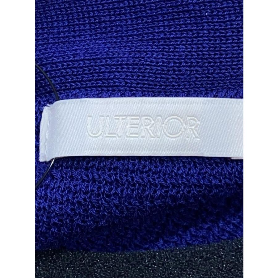 ULTERIOR◆TWISTED LOOSE MILANO RIB KNIT CAEDIGA//4/コットン/PUP
