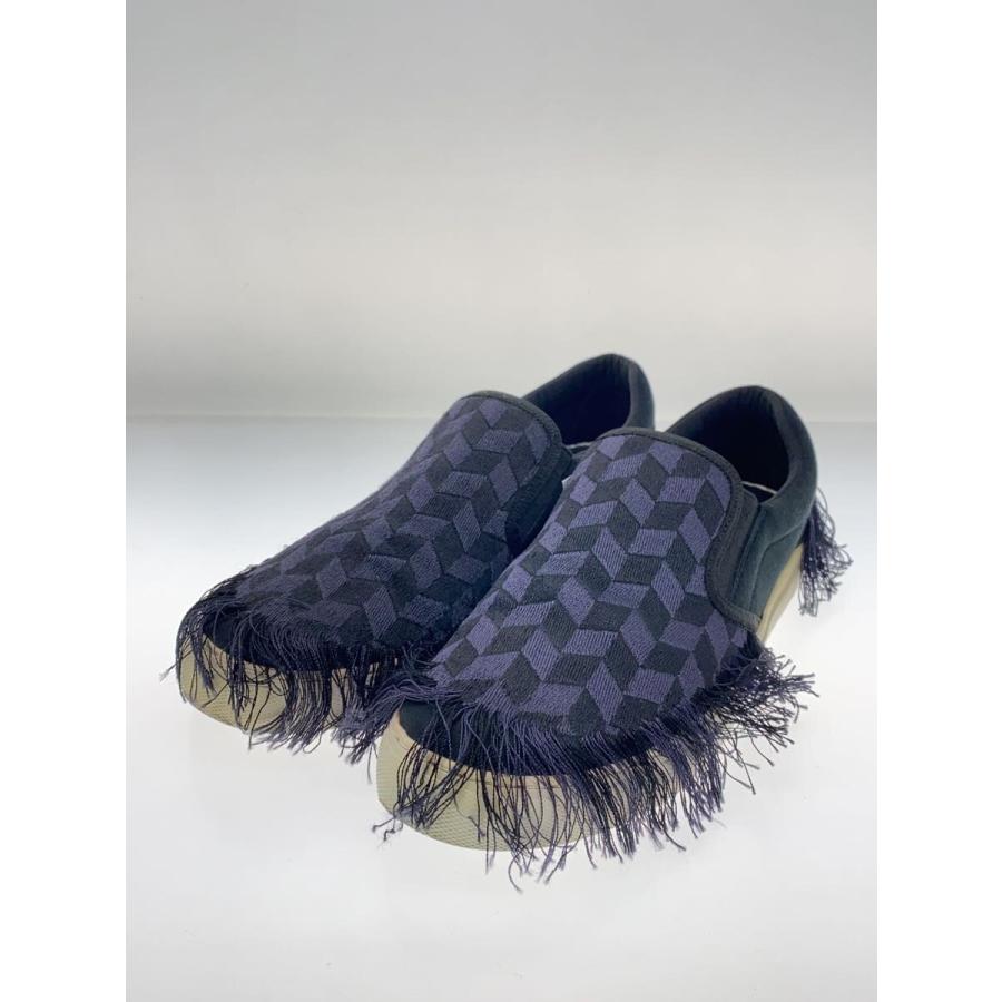 doublet◆FRINGE EMBROIDERY SNEAKER/フリンジ/ローカットスニーカー/25.5cm/BLK |  | 01