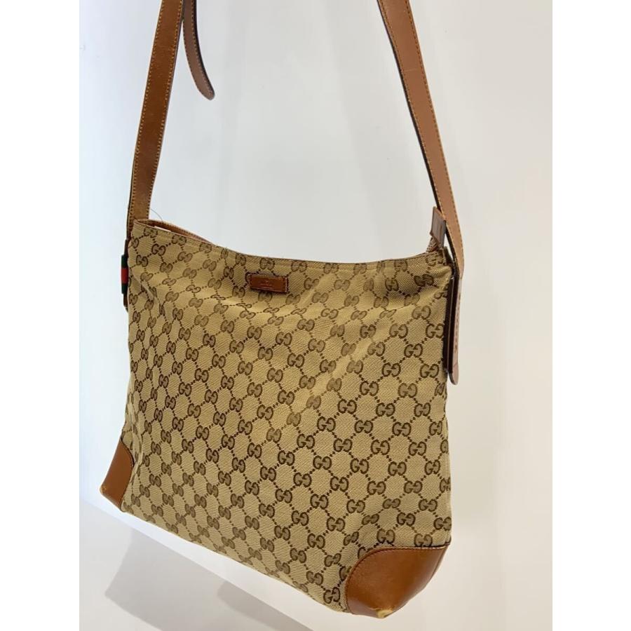 GUCCI◇ボストンバッグ_GGキャンバス/キャンバス/BRW【公式通販】
