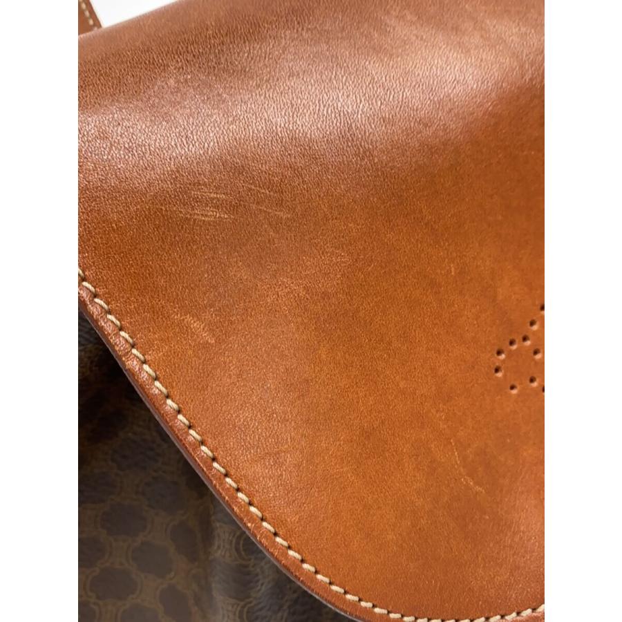 CELINE◇OLD/VINTAGE/オールドセリーヌ/マカダム/レザーフラップ