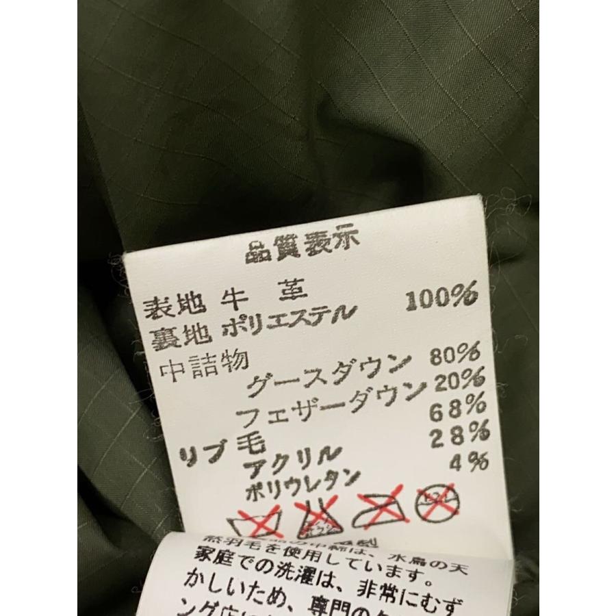 A BATHING APE◇×PEEL SLOWLY AND SEE/レザーダウンジャケット
