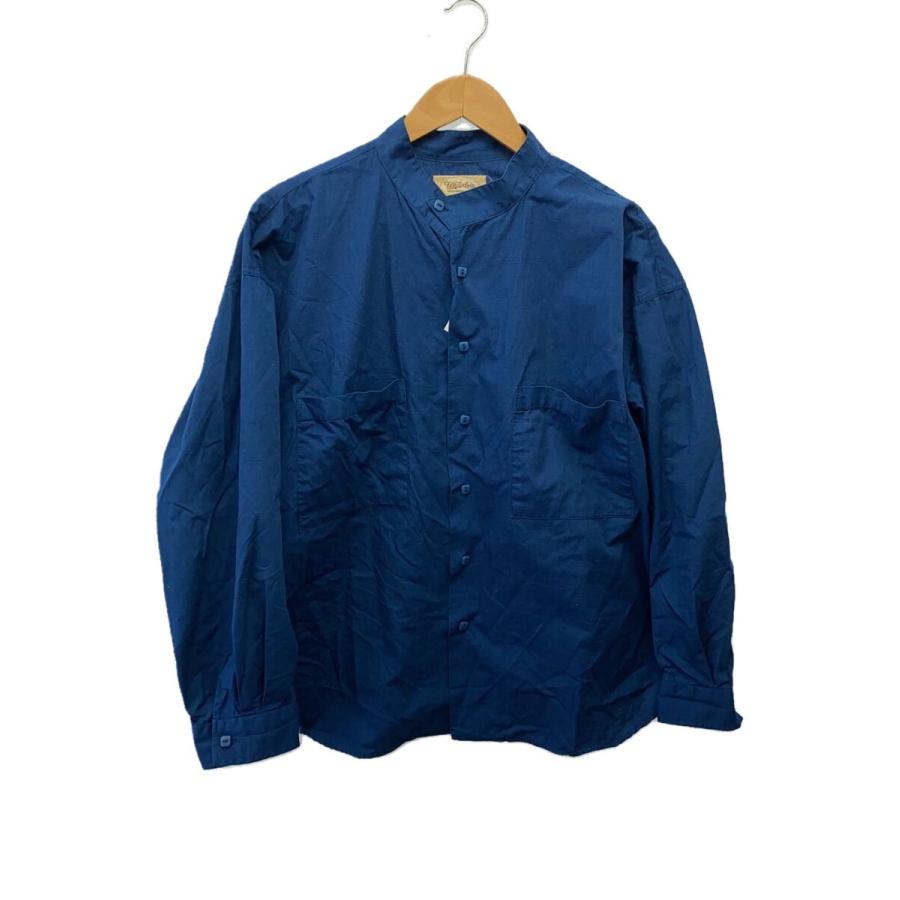 TENDERLOIN◇20SS/STAND SHT L/S SOLID/スタンドカラーシャツ/S 