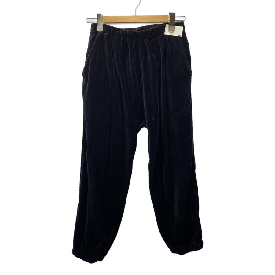 COMOLI◇22AW/ベロアジャージトラックパンツ/ボトム/1/コットン/NVY