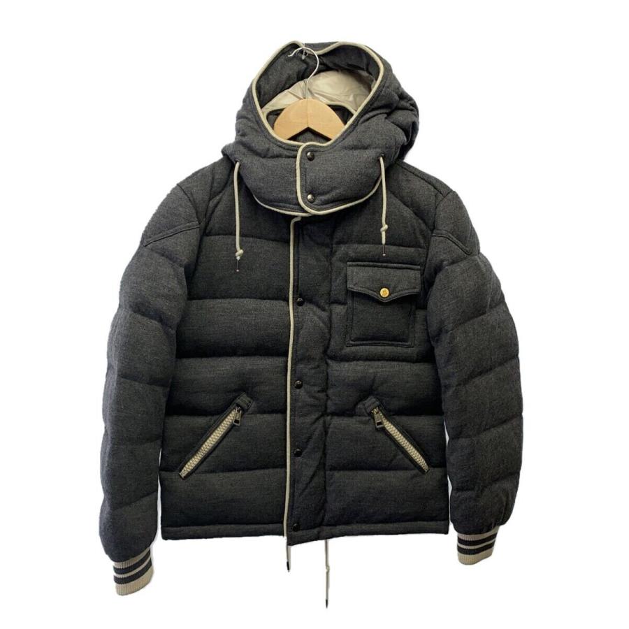 MONCLER◇BRESLE GIUBBOTTO/ブレスル/ダウンジャケット/0/ウール 