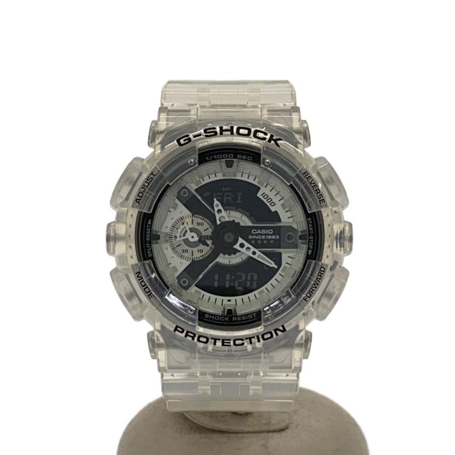 CASIO◇クォーツ腕時計_G-SHOCK/GA-114RX-7AJR/SLV/CLR : セカンド