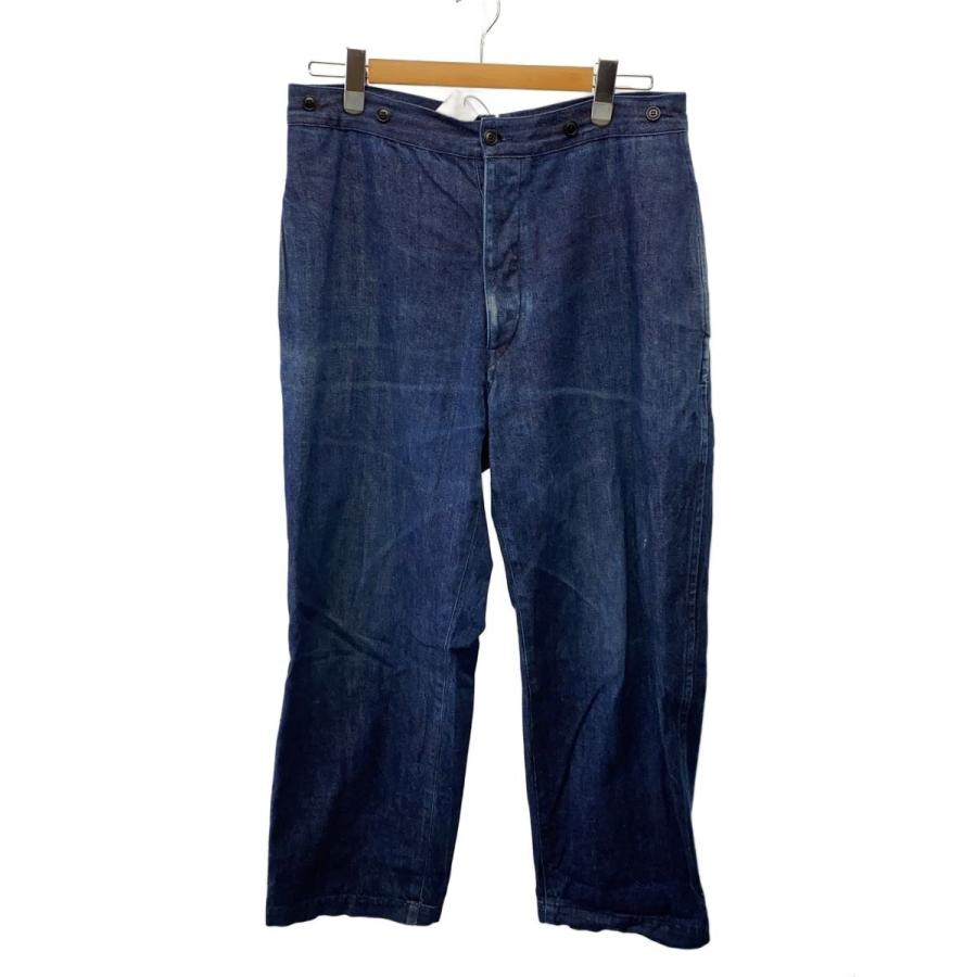 COMOLI◇17AW/デニムオーバーパンツ/2/コットン/IDG/L03-03008