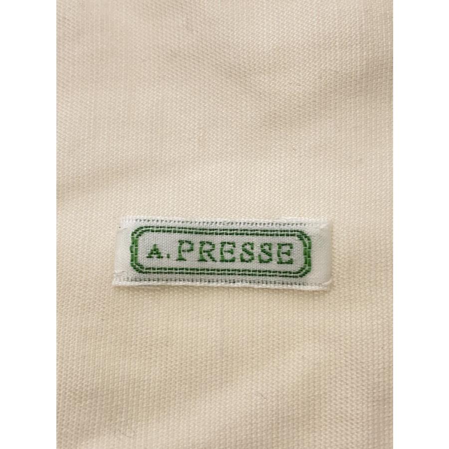 A.PRESSE◆長袖シャツ/2/シルク/CRM/25SAP-02-05H//の画像