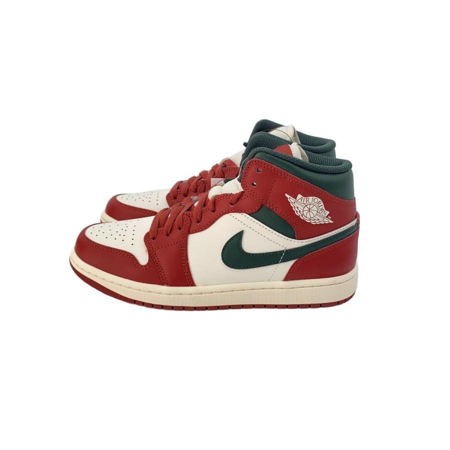 NIKE◇AIR JORDAN 1 MID_エアジョーダン ミッド/25cm/BRD : セカンド
