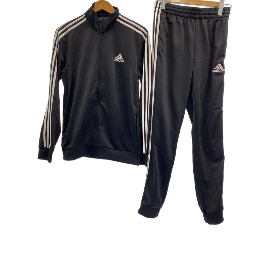 adidas◇セットアップ/L/ポリエステル/BLK/GK9651 : セカンド