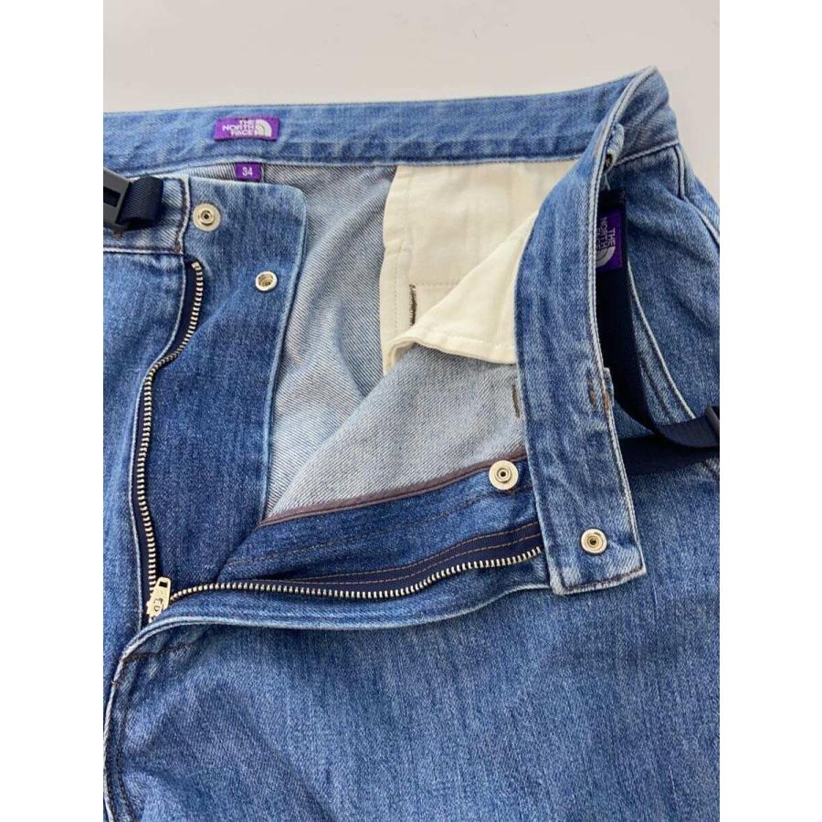 THE NORTH FACE PURPLE LABEL◇DENIM WIDE TAPERED FIELD PANTS_デニム