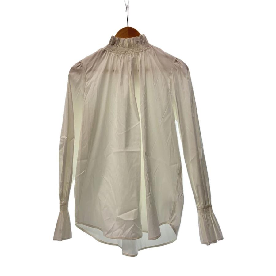 DOUBLE STANDARD CLOTHING◇スタンドカラーフリルブラウス/長袖