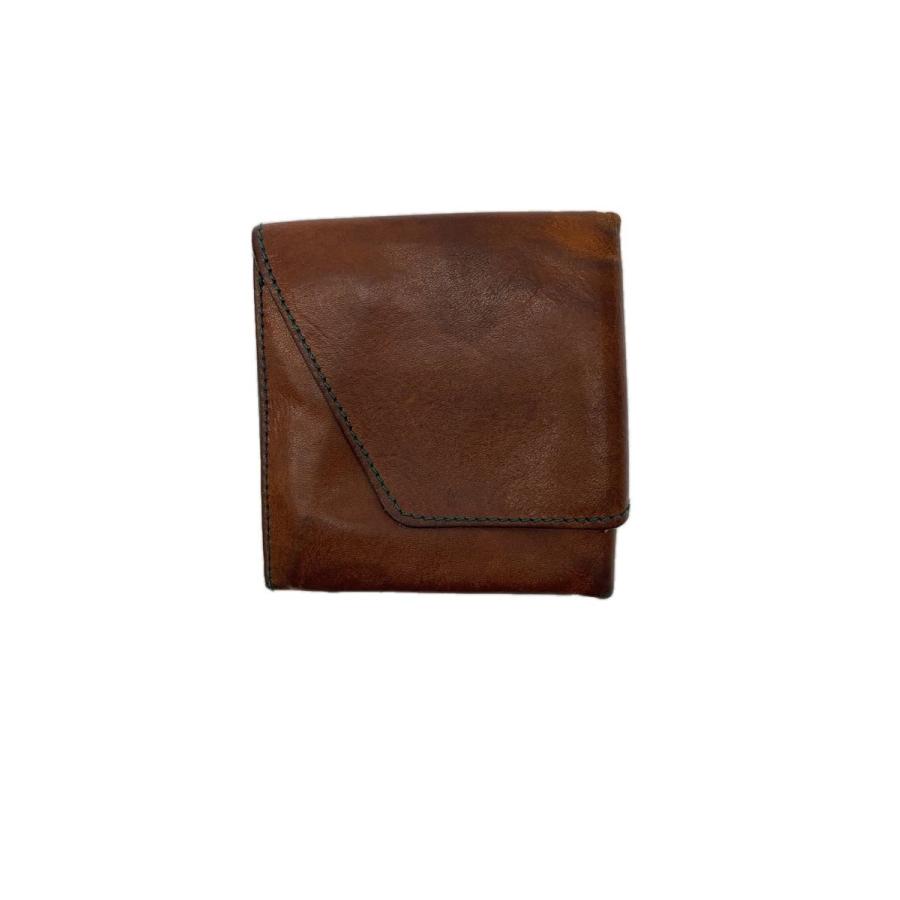 abrAsus ブラウン 折りたたみミニ財布 abrAsus◇2つ折り財布/--/BRW/メンズ// : セカンドストリートYahoo!店