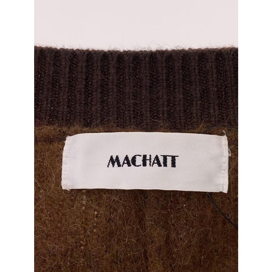 MACHATT◆カーディガン(厚手)/--/ナイロン/BRW｜ssol-shopping｜03