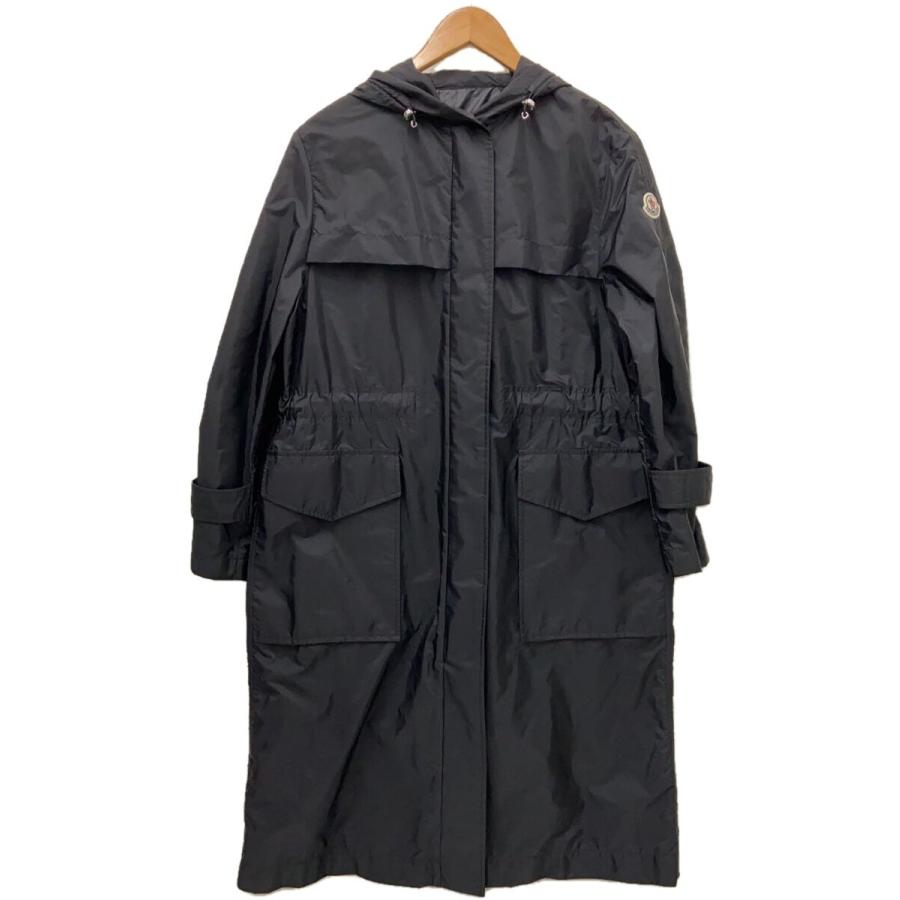 Moncler Corseulles ナイロンジャケット　レインコート　美品 MONCLER◇MONCLER×HIENGU/レインコート/O/ナイロン/ブラック