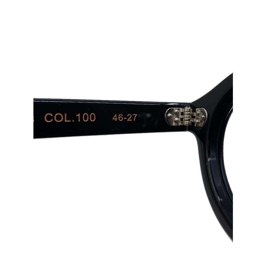3DOTS LESCA Mod.La Corbs レスカ ブラック サングラス Lesca LUNETIER◇La Corbs/メガネ/ウェリントン/BLK/メンズ/? NULL