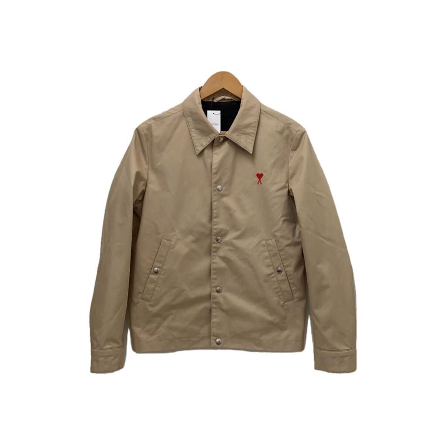 AMI PARIS◇ジャケット/S/コットン/ベージュ/E180W015.210