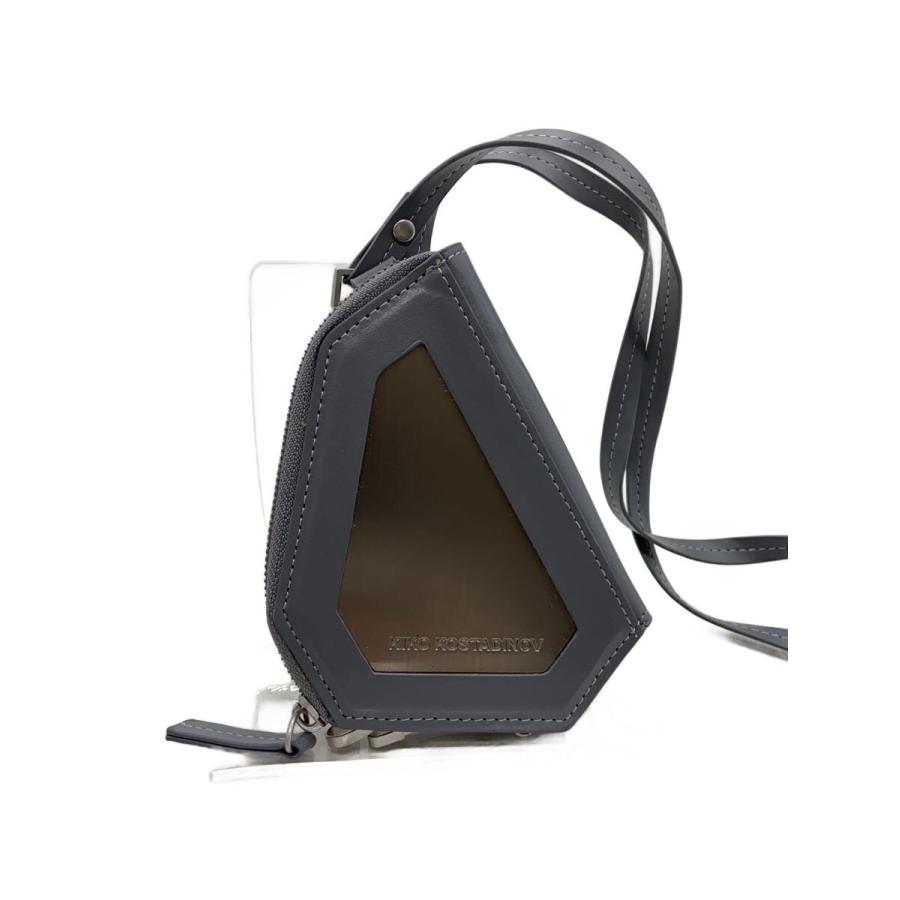 Kiko Kostadinov◇24AW/OHNE KEYCASE/キーケース/レザー/SLV/メンズ