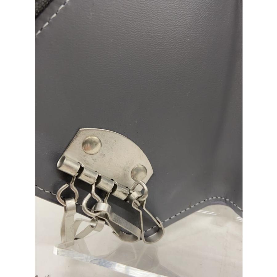 Kiko Kostadinov◇24AW/OHNE KEYCASE/キーケース/レザー/SLV/メンズ