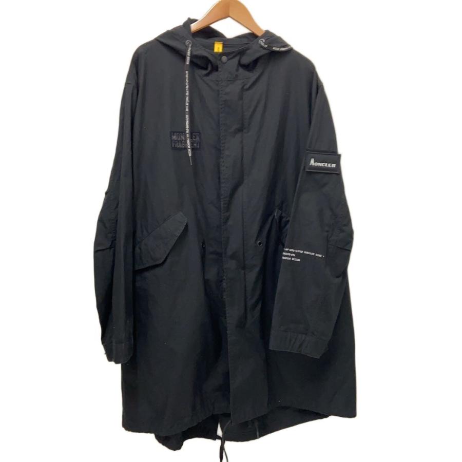 MONCLER◇モッズコート/--/コットン/BLK/E109U4200350 : セカンド 