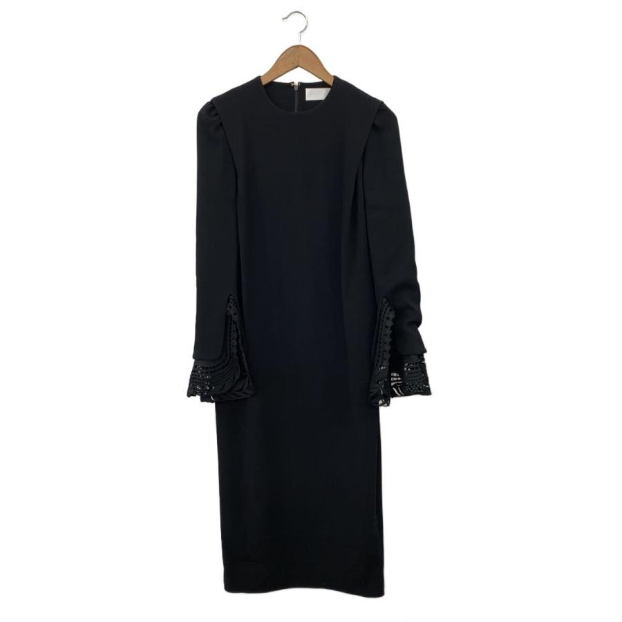 mame kurogouchi◇長袖ワンピース/2/--/BLK/MM22PS-DR724 : セカンド