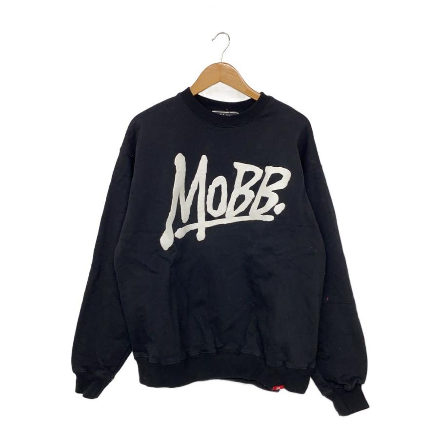 MOBB プルオーバー　Lサイズ MOBB◇スウェット/L/コットン/BLK// : セカンドストリートYahoo!店