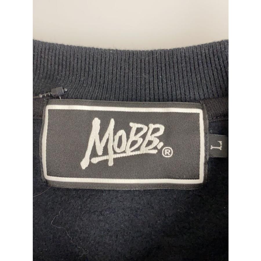 MOBB プルオーバー　Lサイズ MOBB◇スウェット/L/コットン/BLK// : セカンドストリートYahoo!店