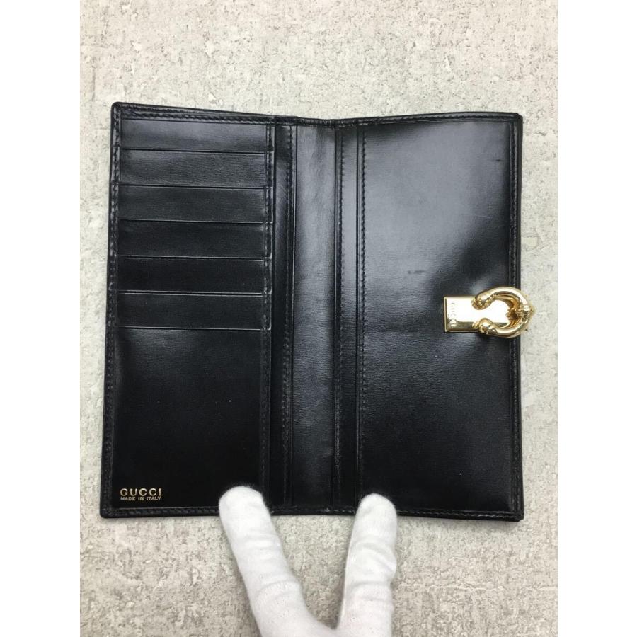 GUCCI◇OLD GUCCI/長財布/レザー/BLK :2319132889369:セカンド GUCCI◇OLD GUCCI/長財布/レザー/BLK :2319132889369:セカンド
