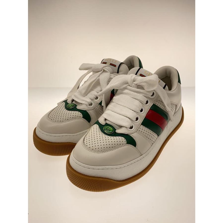 GUCCI◇スクリーナーウェブストライプメンズスニーカー/UK7 GUCCI◇スクリーナーウェブストライプメンズスニーカー/UK7
