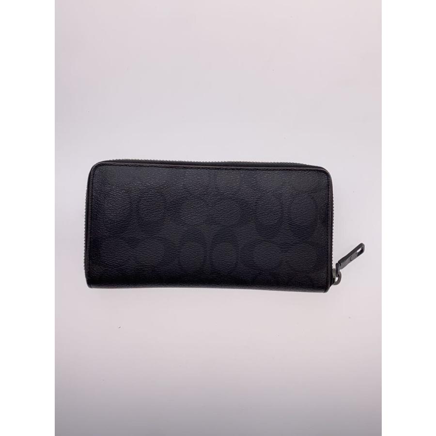 COACH◇長財布/PVC/BLK/総柄/メンズ/F25517 COACH(コーチ) / 長財布 