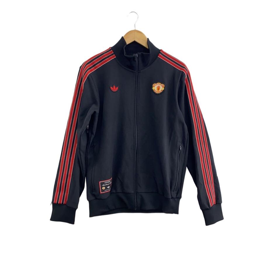 adidas◇トラックジャケット/L/ポリエステル/BLK/JF0358 : セカンド