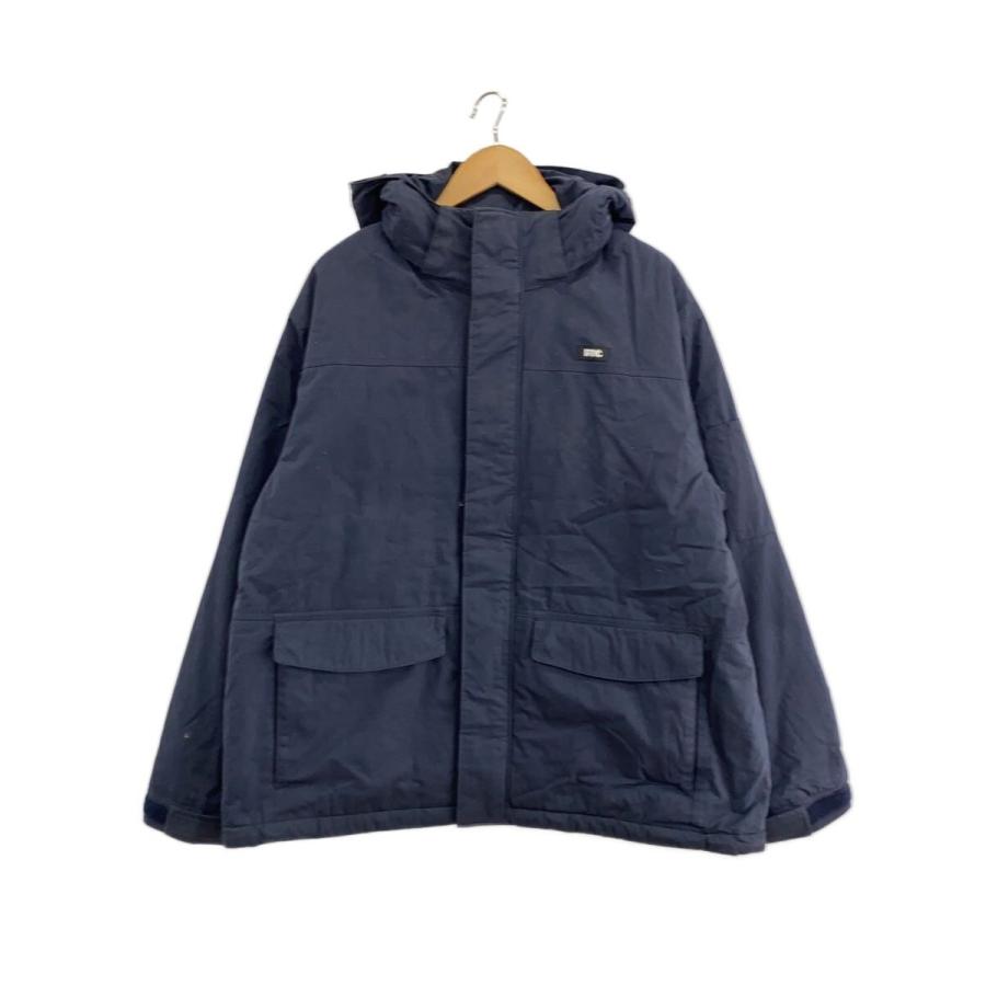 FTC◇CORDURA HOODED JACKET/中綿ジャケット/L/ポリエステル/NVY 